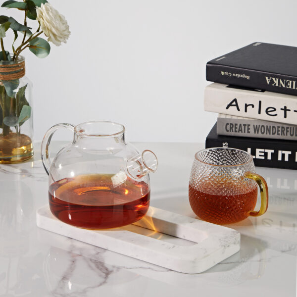 White Marble Linked Trivet