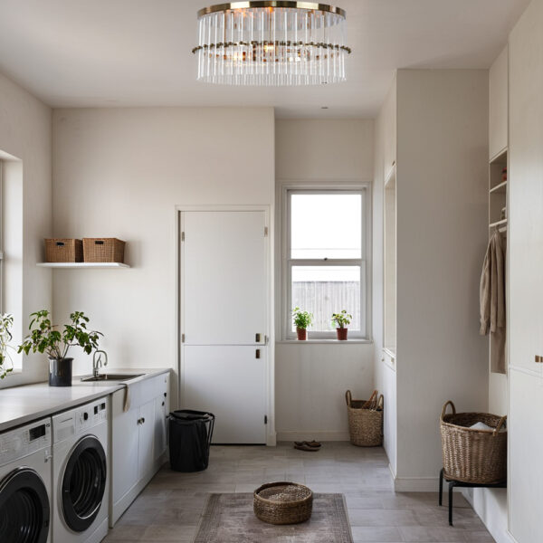 Luminous Steel Craft Flush Mount - Image 9
