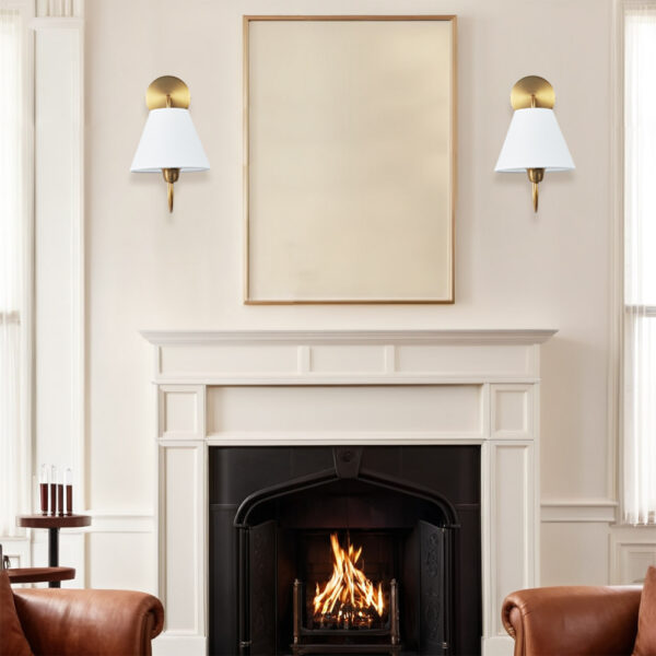Gleaming Elegance Stainless Oil Rubbed Sconce - Image 9