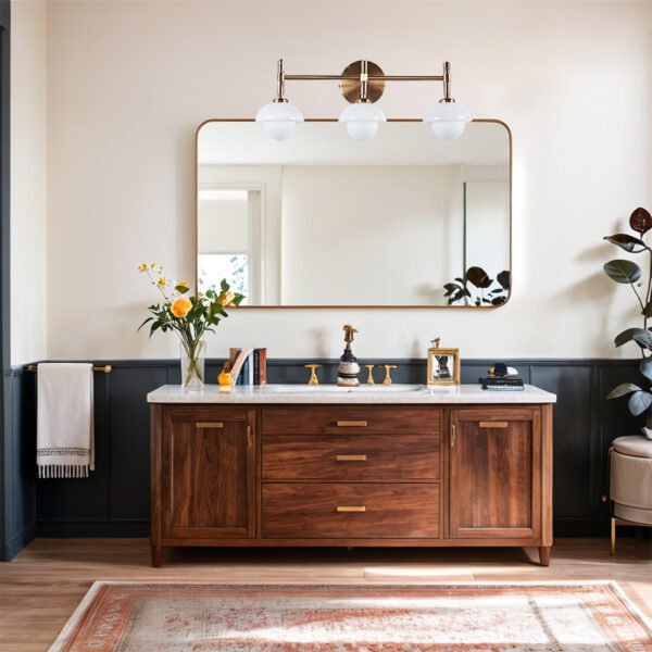 Opulent Glow Hand-Carved Alabaster Bathroom Sconce - Image 9