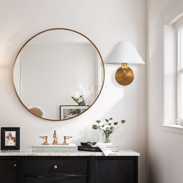 Elegant Linen Glow Sconce - Image 10