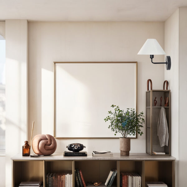 Elegant Linen Glow Sconce - Image 34