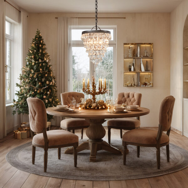 Vintage Crystal Raindrop Elegance Chandelier - Image 36
