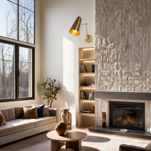 Elegant Articulating Mid-Century Modern Metal Sconce - Image 12