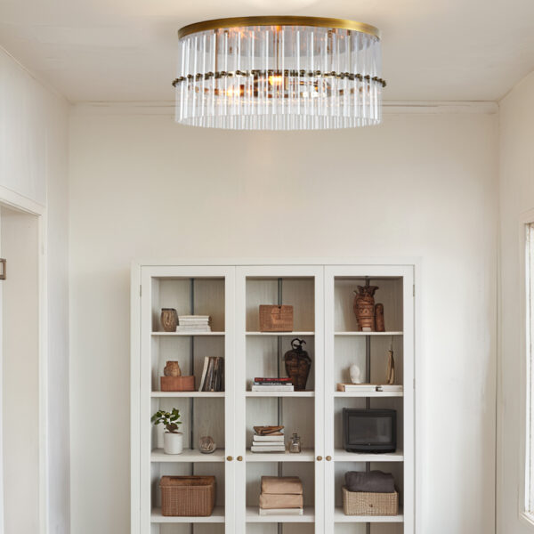Luxury Crystal Tile Flush Mount - Image 10