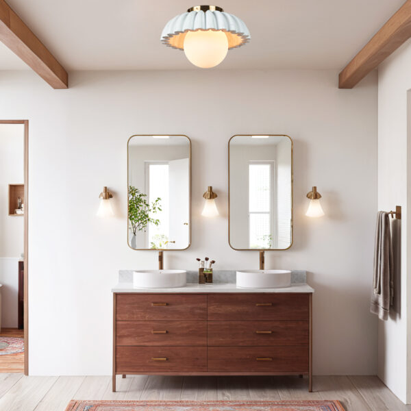 Luxury Marble Radiance Flush Mount - Image 11