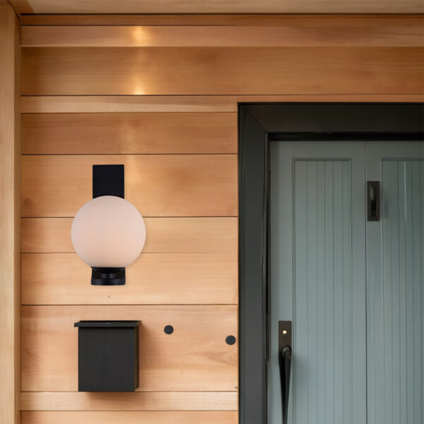 Modern Art Deco Globe Sconce - Image 7