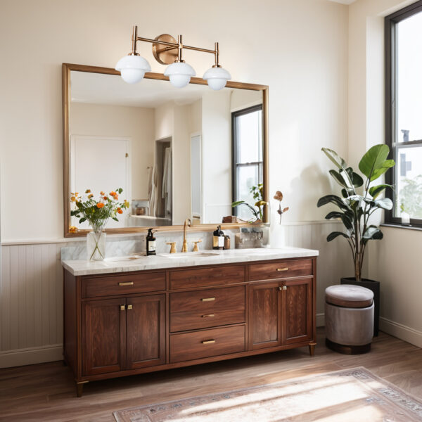 Opulent Glow Hand-Carved Alabaster Bathroom Sconce - Image 12