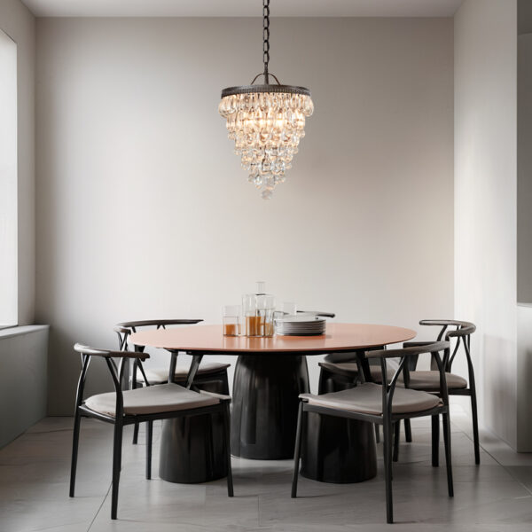 Vintage Crystal Raindrop Elegance Chandelier - Image 44