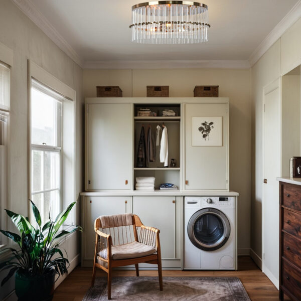 Luminous Steel Craft Flush Mount - Image 13