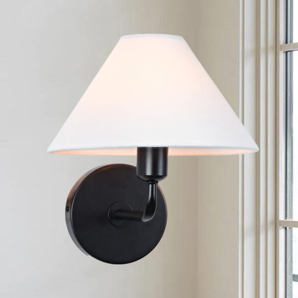 Elegant Linen Glow Sconce - Image 27