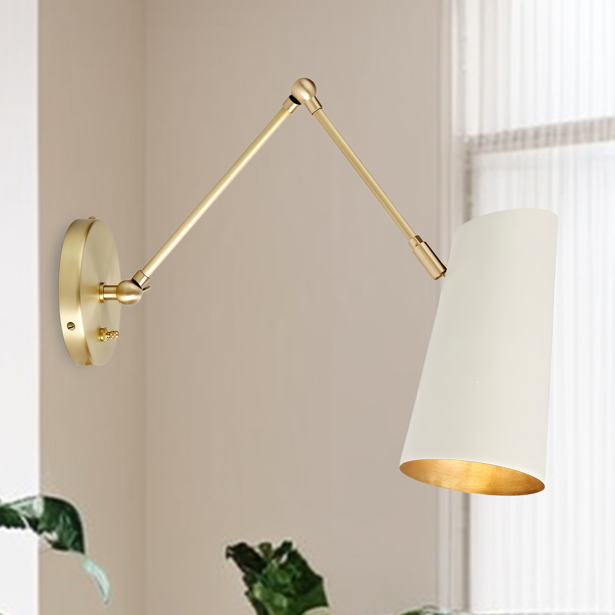 Industrial Metal Articulating Sconce - Image 31