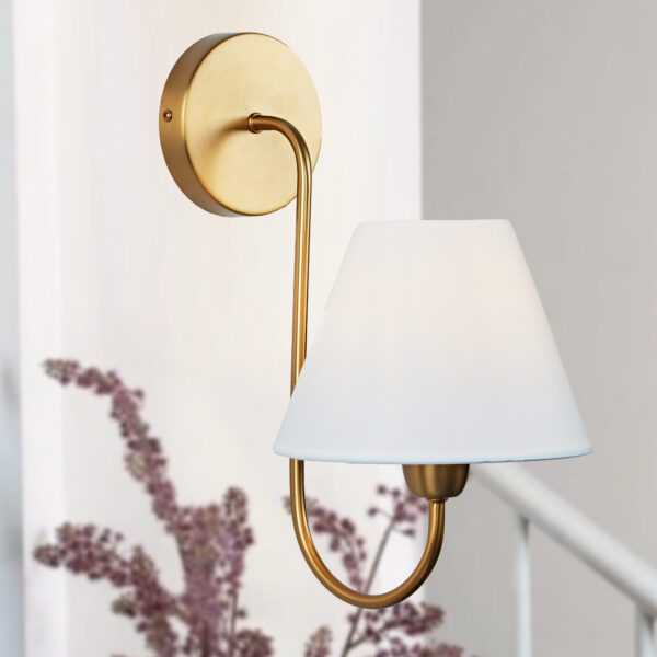 Gleaming Elegance Stainless Oil Rubbed Sconce - Image 3