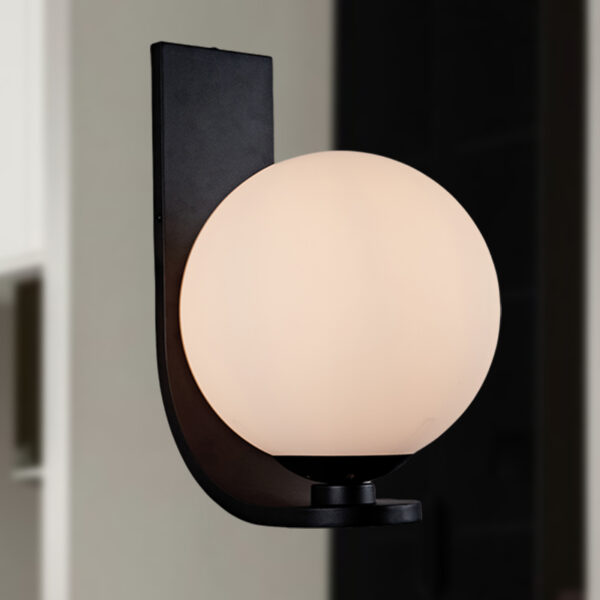 Modern Art Deco Globe Sconce - Image 16