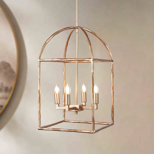 Farmhouse Forged Iron Pendant Light - Image 13