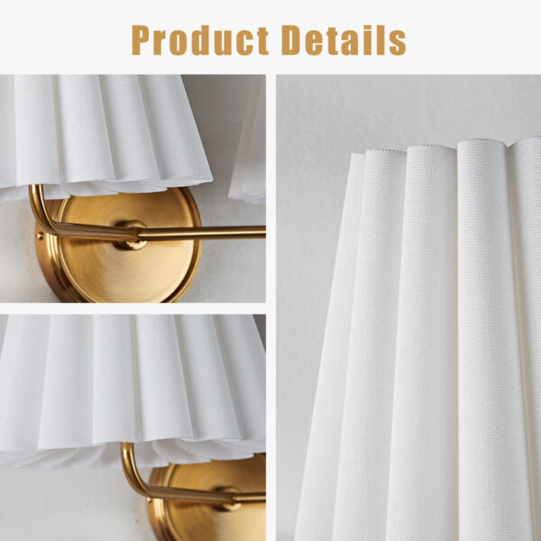 Modern Brass Double Sconce for Transitional Decor - Image 5