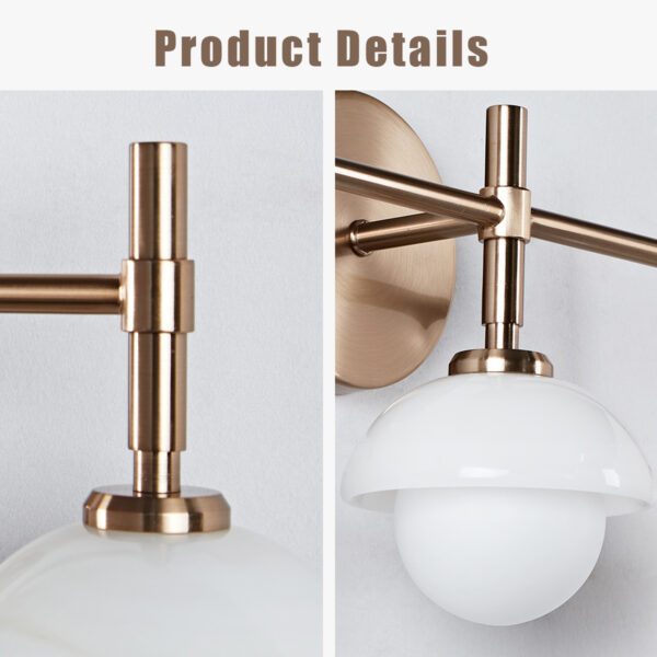 Opulent Glow Hand-Carved Alabaster Bathroom Sconce - Image 4