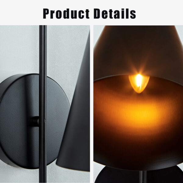 Glowing Conical Sconce - Image 5