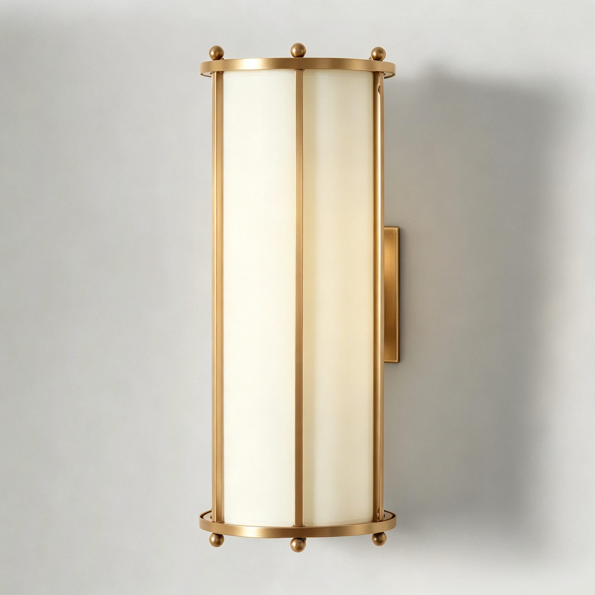 Modern Linen Wall Sconce, Vintage Metal Frame Wall Light, Luxury Wall Lamp for Living Room, Bedroom, Entryway